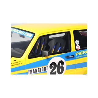 VOLKSWAGEN VW GOLF GTI  MK1 GR.2 P. EKLUND MONTE- CARLO 1980 OttO mobile 1:18 Resinemodell (Türen, Motorhaube... nicht zu öffnen!)